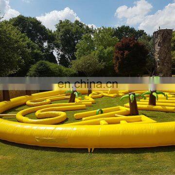 Guangzhou Factory Price Mini Inflatable Golf Obstacle Course Field Game