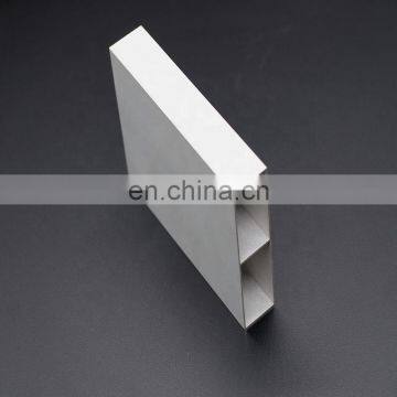 Gold Supplier Custom Aluminum Profile With 6063 T5 Material White Power Coating Surface