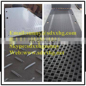 Durable Flame Retardant HDPE Black Tarpaulin Garage Floor Car Parking Mat