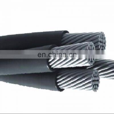 2021 highly quality ABC cable Service drop Cable XLPE insulation Single core Duplex Triplex Quadruple