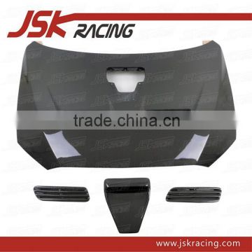 FOR EVO X EVO 10 HOOD OEM STYLE CARBON FIBER HOOD BONNET (WITH AIR DUCT) FOR MITSUBISHI LANCER EVO 10 EVO X (JSK200804)