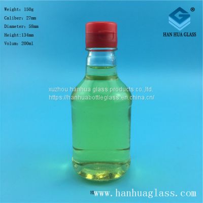 Factory direct  sale 200ml soy sauce glass bottle,Olive oil glass bottle manufacturer