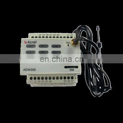 3 circuits dc energy meter ADW350WD 100A input with 3 Hall sensor for base station