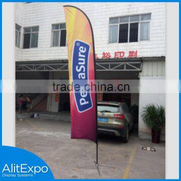 2015 China most popular roadside flags banner, advertising roadside flags