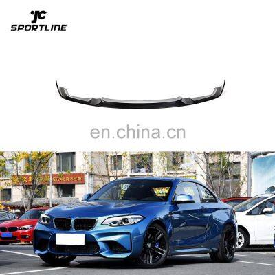 Carbon Fiber M2 Front Splitter Extension for BMW F87 M2 Coupe 2-Door 2016-2019