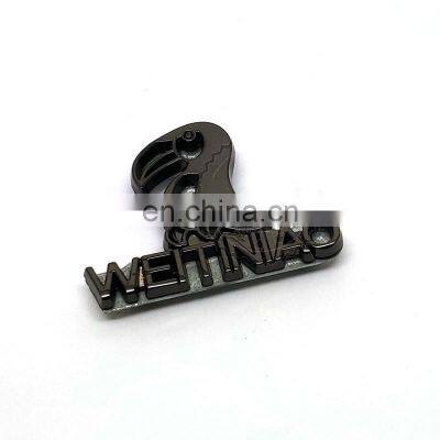 Factory Wholesale Metal Brand Labels Custom Metal Logo Labels For Handbags With Good Price photo-2