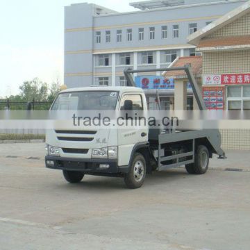 Yuejin Skip Loader Refuse Truck 4cbm