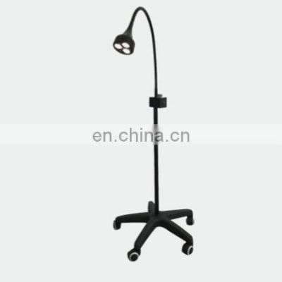 Medical  Mobile  Halogen  Flexible Gynecological Light LED Examination Lamp  with five castors