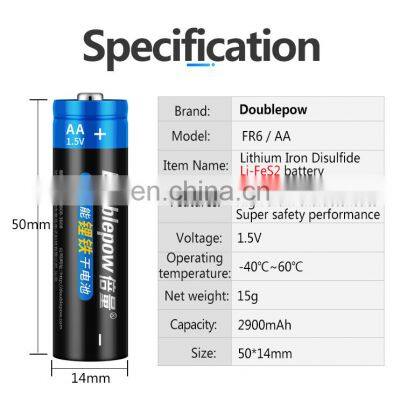 Primary Battery Fr06 2900mAh Li-FeS2 1.5v aa Battery Cell for Toys photo-3