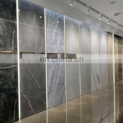TD12000-1200x1200mm Big Size Grey Color Glazed Porcelain Tiles for Wall and Floor From FOSHAN photo-2