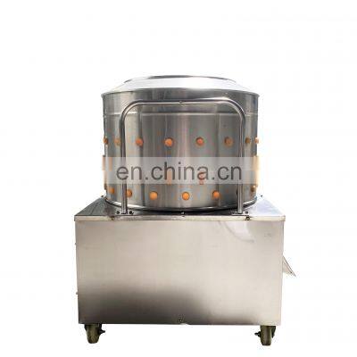 Commercial Small Scale Poultry Slaughtering Processing Equipment Household Stainless Steel Chicken Plucker Machine