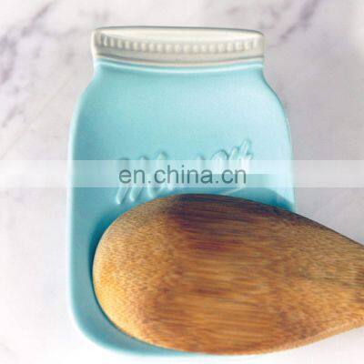 Ceramic Serving Kitchen Spoon Rests Holder photo-2