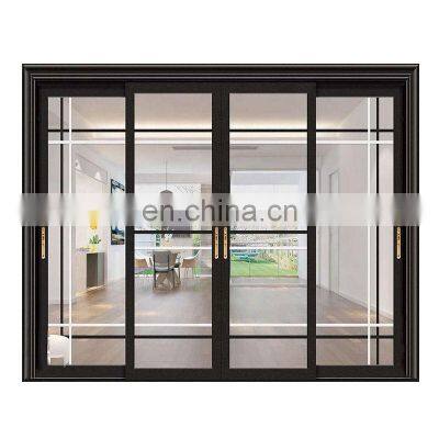 Aluminum Frame Sliding Interior Glass Door for Bedroom