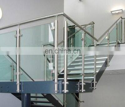 Latest Design Staircase Glass Railing Designs for House Spiral Staircase photo-3