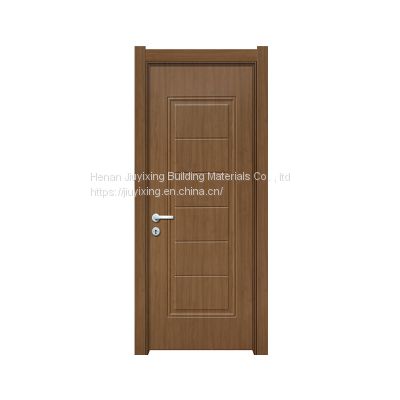 No Formaldehyde Residential PVC Film WPC Interior Door