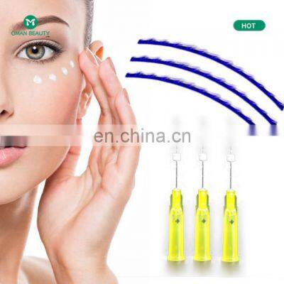 Beautlift pdo pcl threads anti-aging face screw thread lift mono pcl molding cog face thread lifting