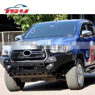 New Design Front Steel Bumper for Hilux Rocco 2021 Bumper Protector With Led Function photo-5
