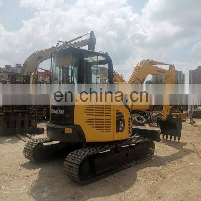 Komatsu Cheap Used PC55 Mini Crawler Excavator on Sale in Shanghai photo-2