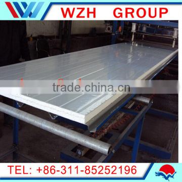 EPS , rockwool and PU Composite Metal Sandwich Roof Panel