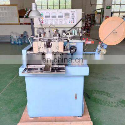 US3000 Multifunction Automatic Hot Cold Knife Textile Grosgrain Ribbon Garment Apparel Label Cut and Fold Machine Equipment photo-3