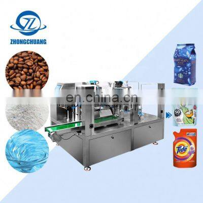 Package Popcorn Milk Filling And Packaging Packet Tomato Sauce Pouch Plantain Chips Packing Machine