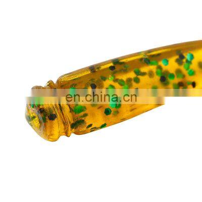 JOHNCOO Lure Straight Tail Worm 4.3cm 0.5g Root Fishing Soft Bait