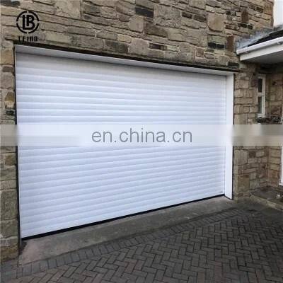 Aluminum Automatic Grill Shutter Industrial Roll Up Hard Panel High Speed Door photo-2
