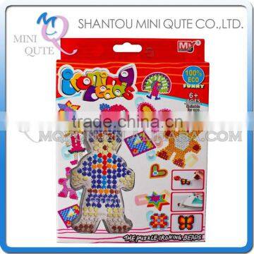 Mini Qute DIY Ironing Hama Perler Beans 3D Jigsaw Boy model building block kid educational toy (Accept OEM) NO.BT-0053C-3