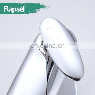 Rapsel Moden Design Deck Mounted Bathroom Brass Vanity Faucet photo-4