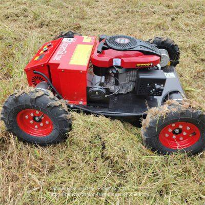 bush remote control, China remote control track mower price, remote slope mower for sale