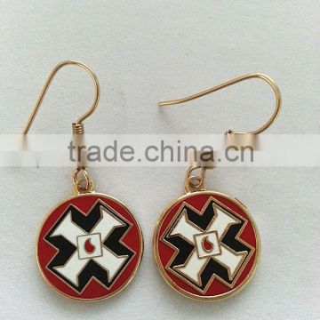 cast iron ornaments/fashion earrings lapel pins