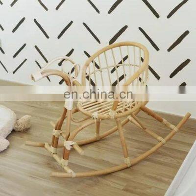 Hot Sale Rattan Rocking Horse Toy Boho Toy Kid's Toy Vietnam Manufacturer photo-2