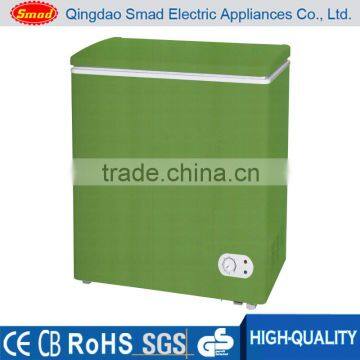 LED Portable Commercial solid Door Top Open solid Door Deep Chest Freezer