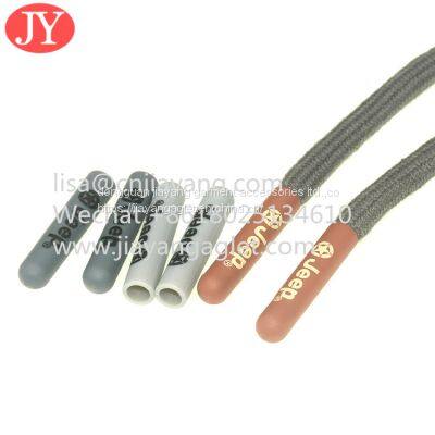 Plastic Aglet Shoelace Tipping Hoodies Drawstring Cord Ends Tips Soft Rubber Aglet Ends photo-4