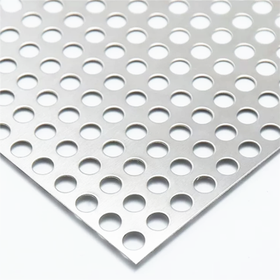 Customized 304 Stainless Steel Perforated Metal Sheet For Decoration