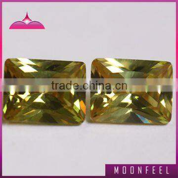 rectangle cut wholesale hot sale color change cubic zirconia