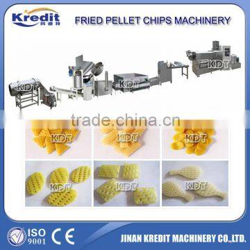 Automatic Fried Potato Chips Food Processing Line