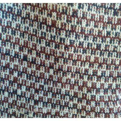 Premium 100% Polyester Yarn-Dyed Striped Coarse Needle Hacci Brushed Fleece Fabric for Winter Sweaters‌ photo-5