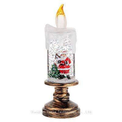 Creative Candle Christmas Gifts - Crystal Ball Lights Snowfall Lanterns for Wholesale Decor Supplies