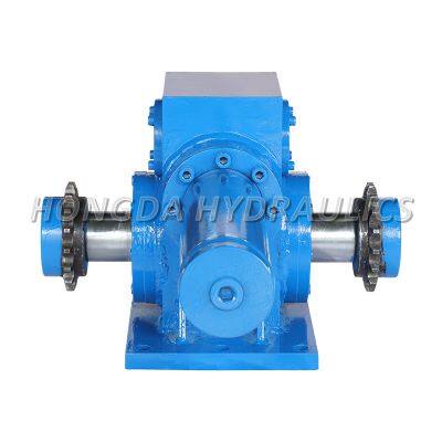 High-end Hydraulic Gear Rack Swing Cylinder 180-degree Rotating Hydraulic Cylinder Rotation Angle Cylinder Platform Rotation Flipping Fixed