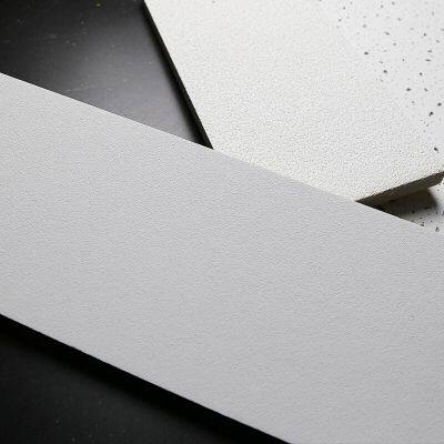 White Color, Also Canbe Black Color China 600*600mm Acoustic Ceiling Tiles Mineral Fiber Board for Hospital Decoration