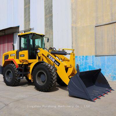 Huizhong Heavy Duty 3ton HZM 930 S300 7m Wheel Loader Telescopic Loader with Powerful Engine for Sale
