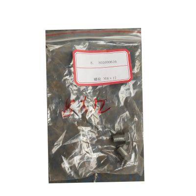 Factory Direct Delivery M8X12 Bolt 805000616 for 262J 263J Road Roller Construction Machinery Parts