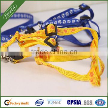 China wholesale various styles of custom print logo dog leash