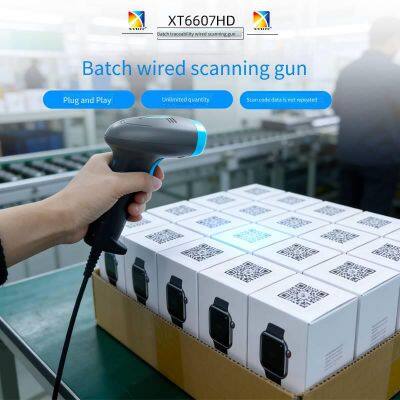 Xingtong Xt6607hd Express Logistics High-speed Barcode Scanner, qr Code Scanner, Electronic Parts Batch Scanner photo-2