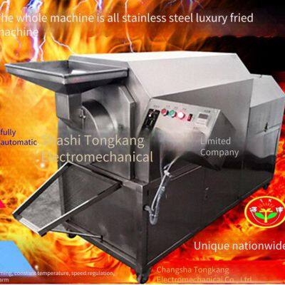 таймеруемый, с регулировкой температуры и скорости полностью автоматический жарочник для орехов, жарочник для каштанов, жарочник для арахиса и тыквенных семечек, жарочник для пищевых орехов