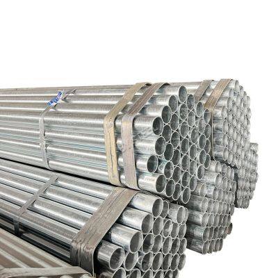 Hot DIP Galvanized Steel Pipe HDG Round Steel Pipe Hollow Section Steel Pipe for Construction Building Scaffolding photo-3