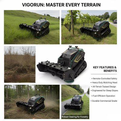 Vigorun MTSK1000 Remote Control Hammer Mulcher (MTSK1000 With Hammer Flail )