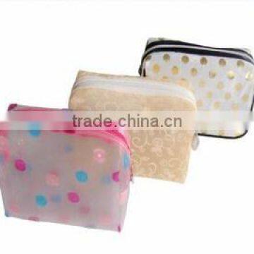 pvc zipper bag toiletry bag