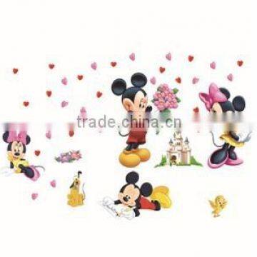 removable micky mouse cartoon stickers